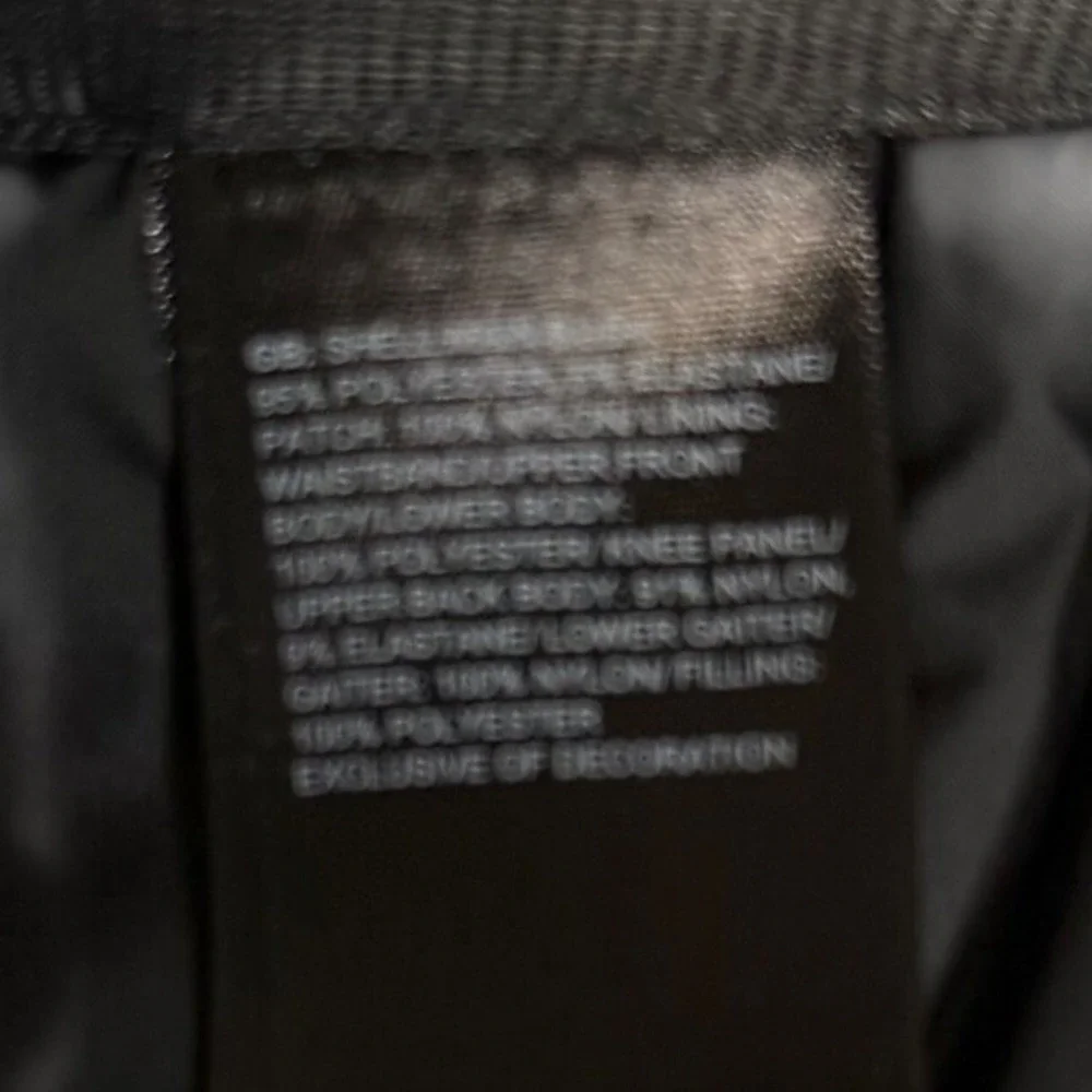The North‎ Face Chakal DryVent Insulated Ski Snowboard Pants Black Mens Medium